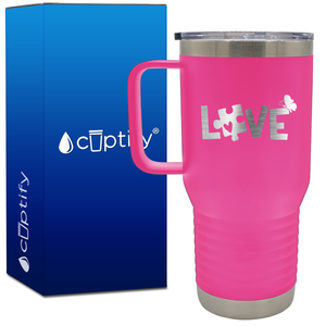 In April We Wear Blue 20oz Autism Travel Mug