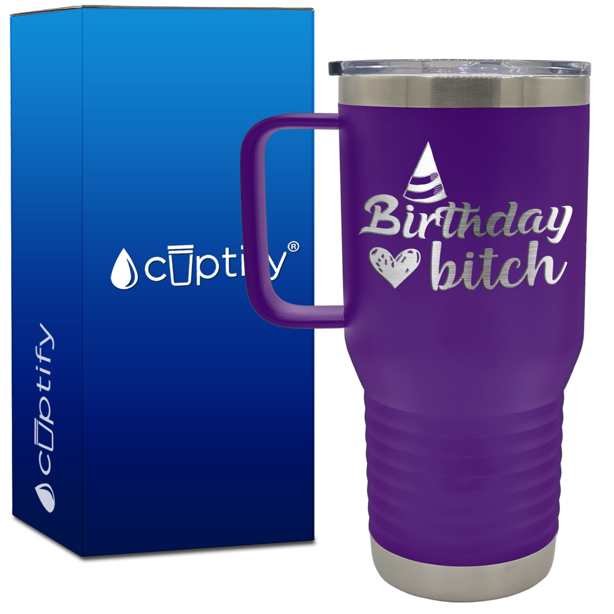 Birthday Bitch 20oz Travel Mug