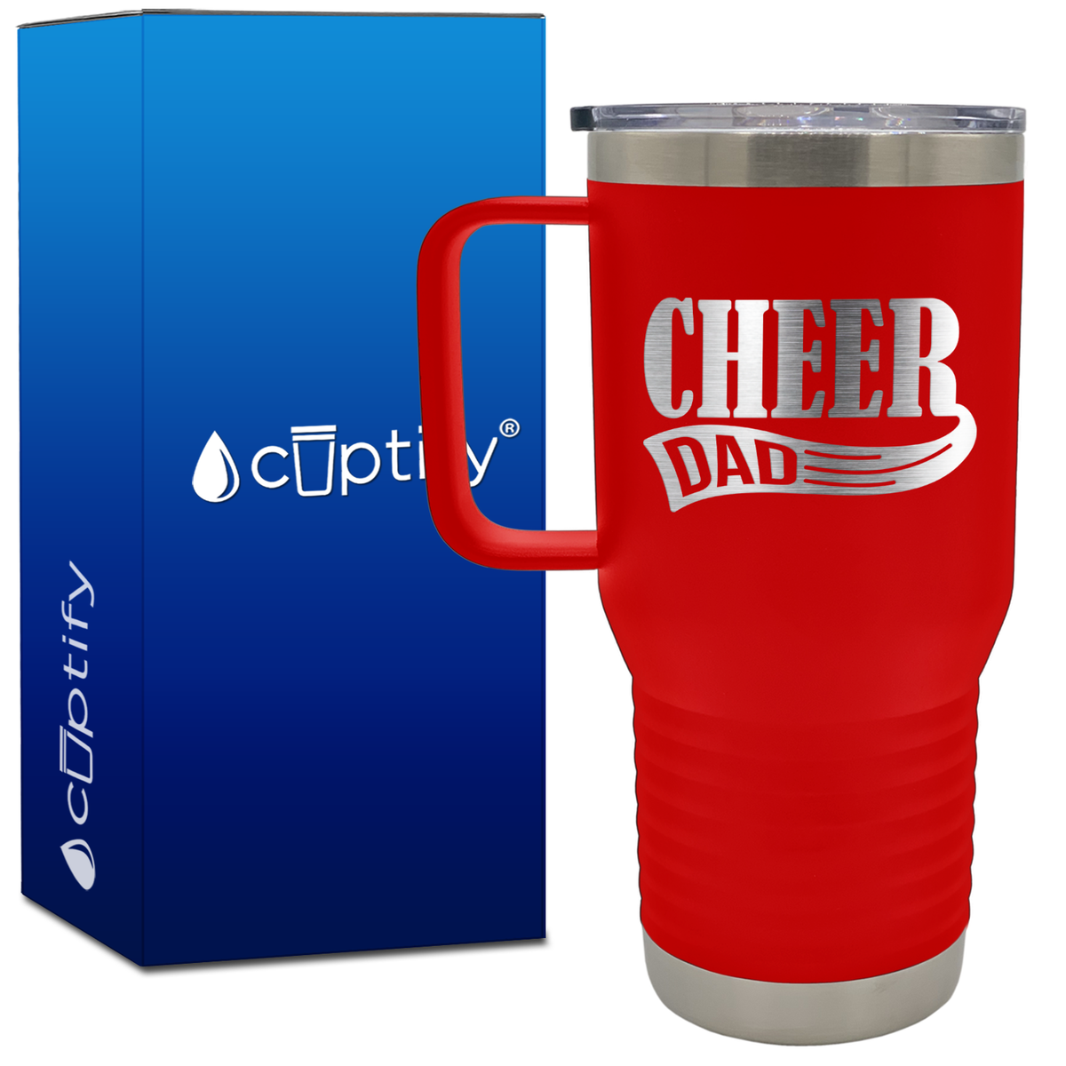 Cheer Dad 20oz Cheer Travel Mug