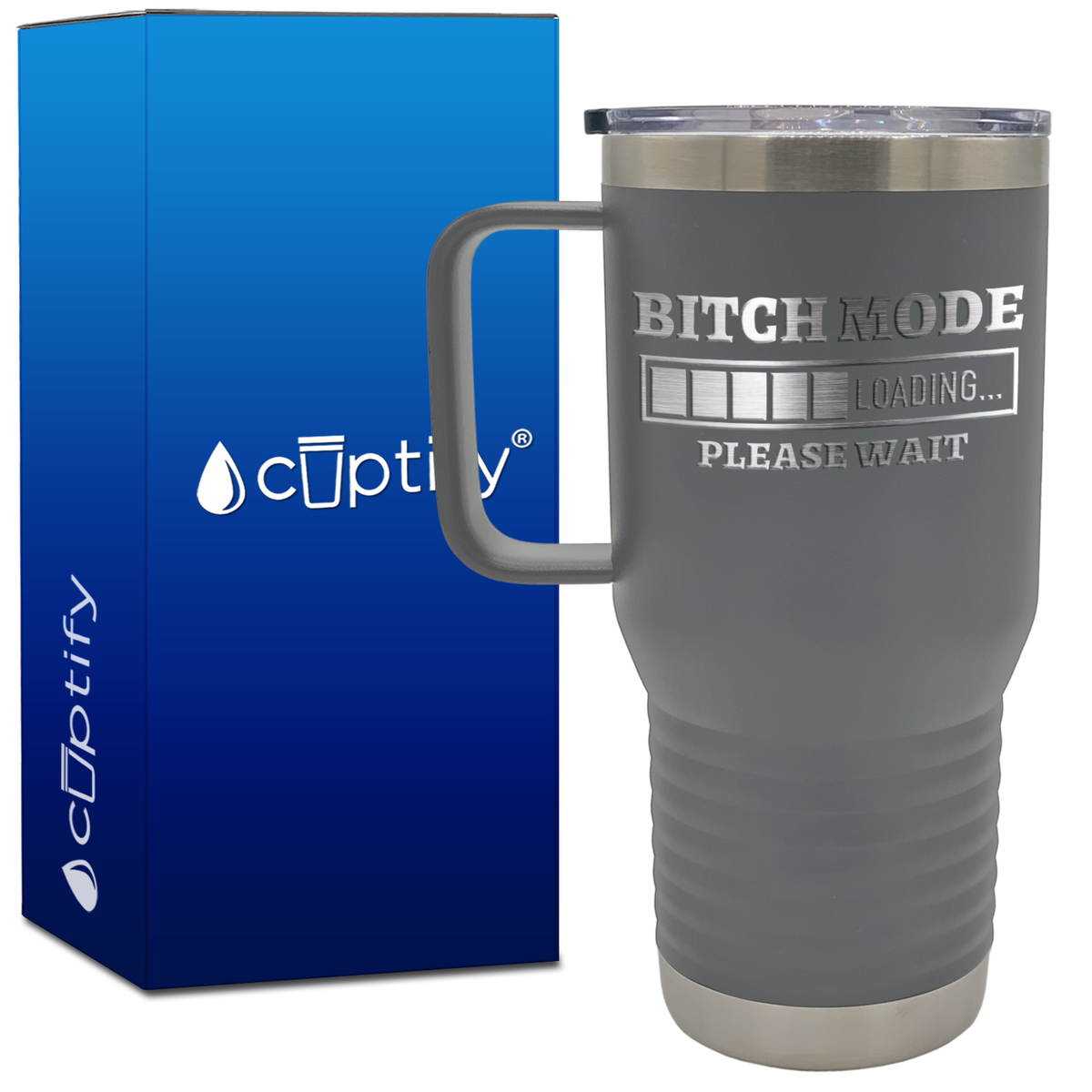 Bitch Mode Loading 20oz Travel Mug