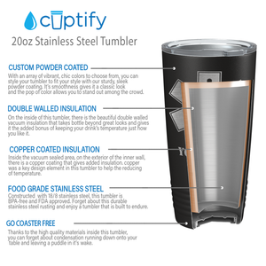 Personalized EMT EMS Caduceus Silhouette Paramedic 20oz Black Tumbler