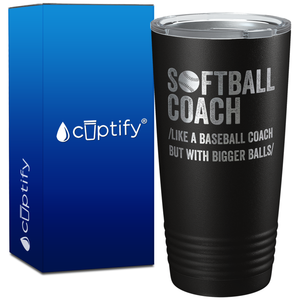 Softball Coach on 20oz Coach Tumbler