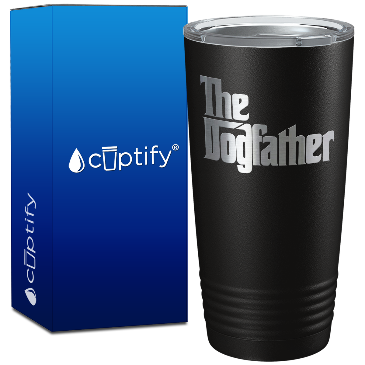 The Dogfather on 20oz Tumbler