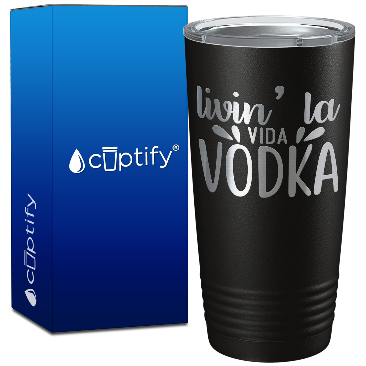 Livin La Vida Vodka on 20oz Tumbler