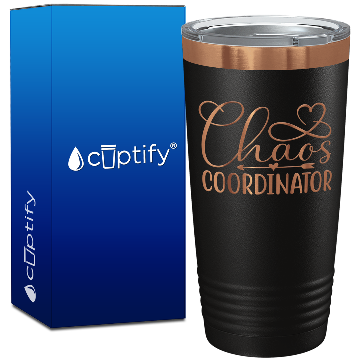 Chaos Coordinator Boss Lady on 20oz Tumbler