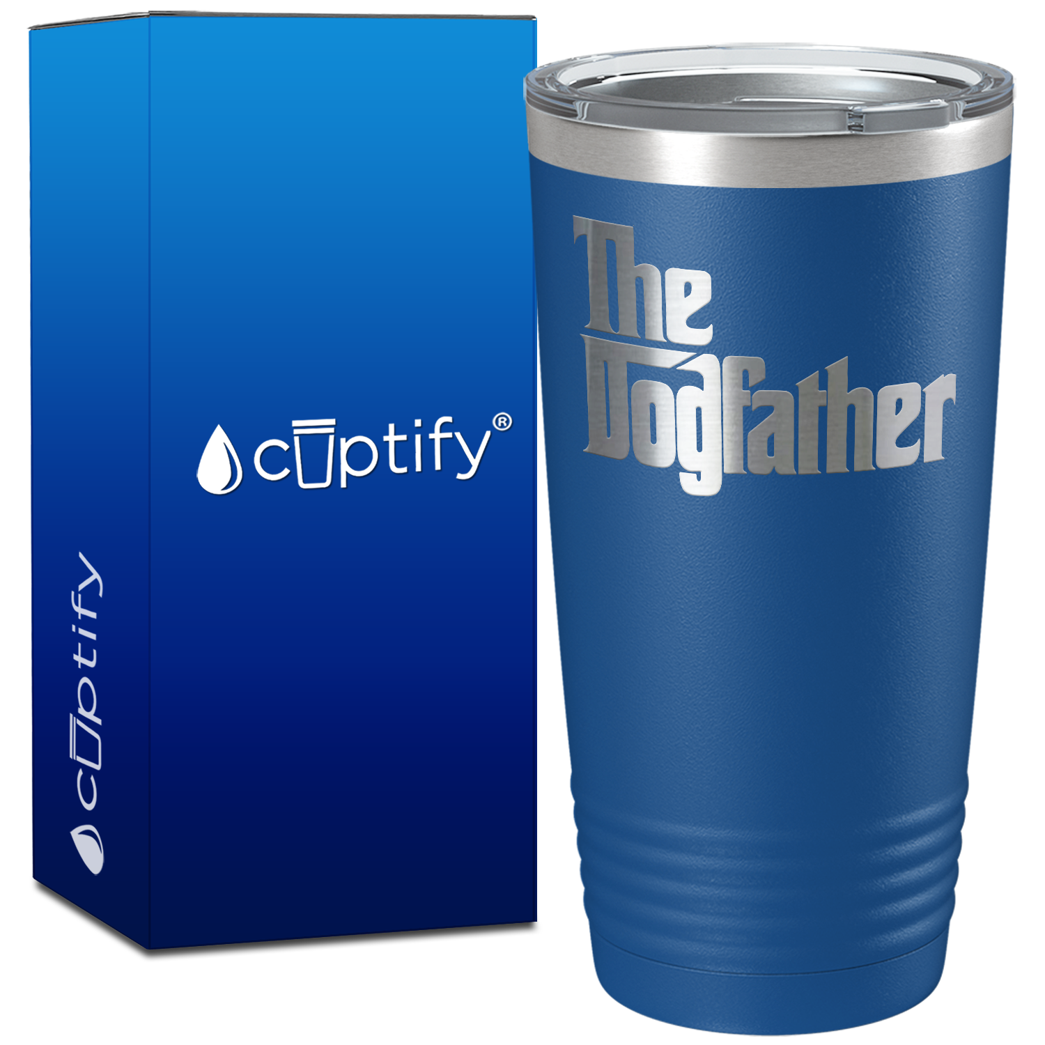 The Dogfather on 20oz Tumbler