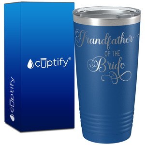 Grandfather of the Bride on 20oz Tumbler