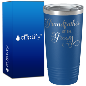 Grandfather of the Groom on 20oz Tumbler