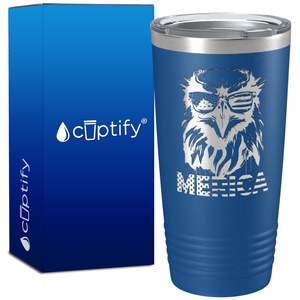 Merica Eagle on 20oz Tumbler