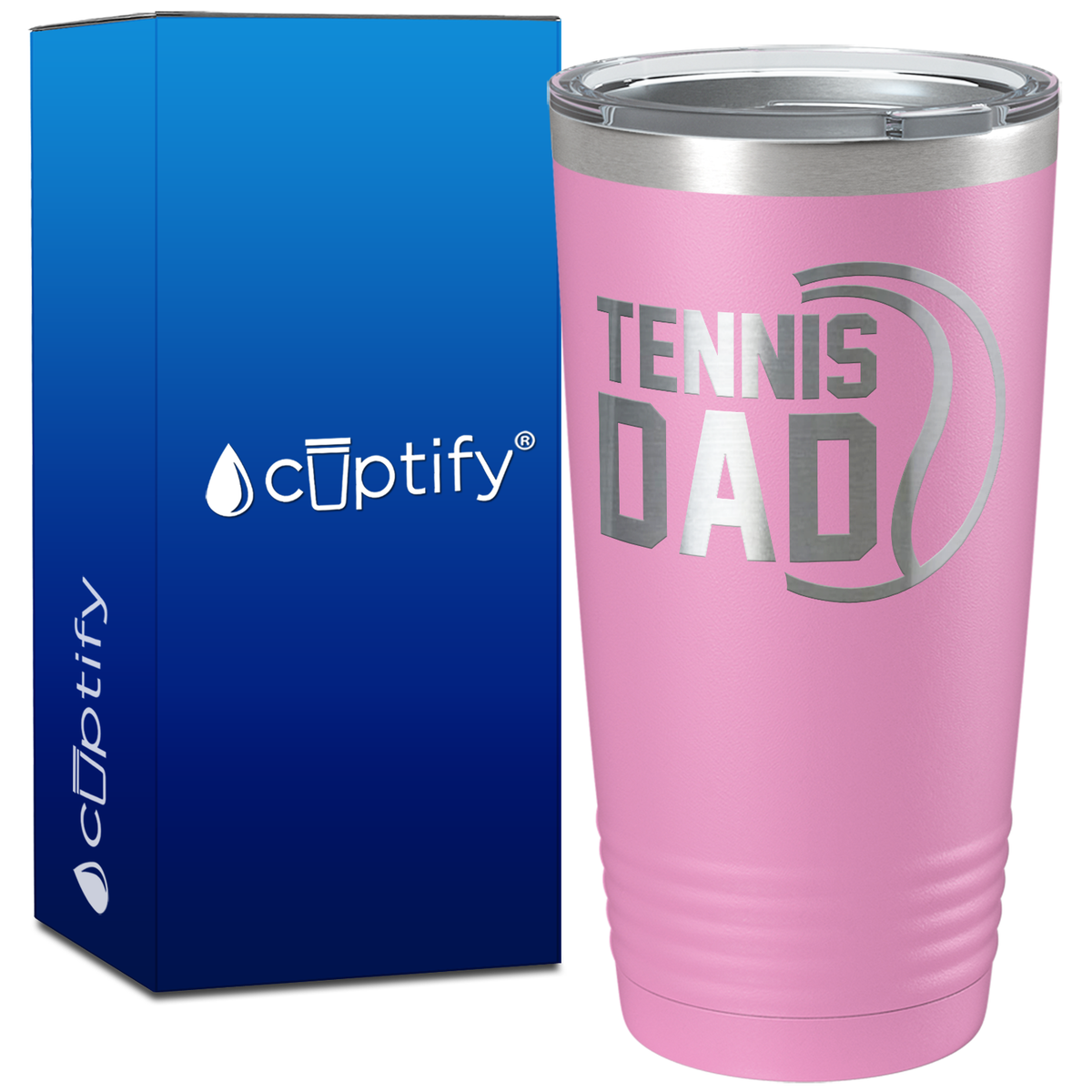 Tennis Dad on 20oz Tumbler