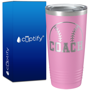 Baseball Coach on 20oz Coach Tumbler