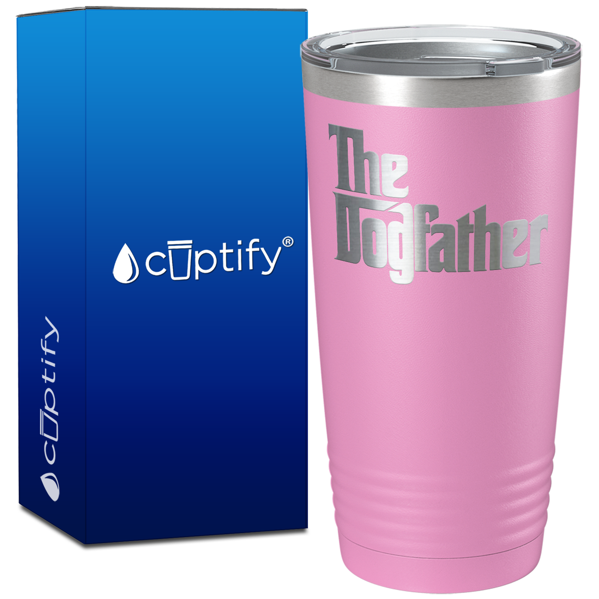 The Dogfather on 20oz Tumbler