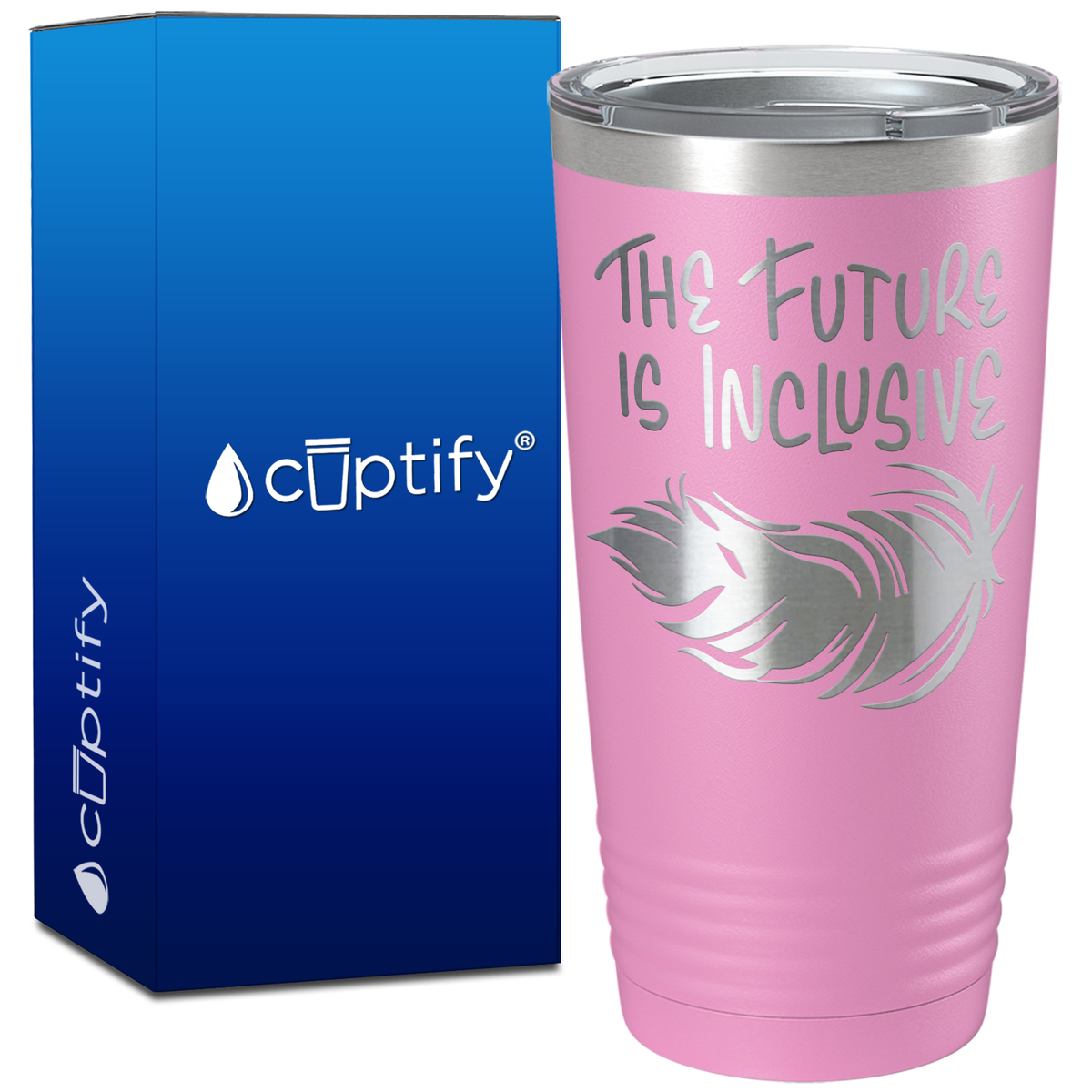 The Future is Inclusive on 20oz Tumbler