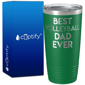Best Volleyball Dad Ever on 20oz Tumbler