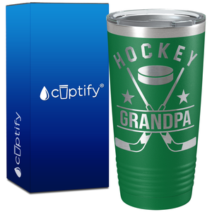 Hockey Grandpa on 20oz Tumbler