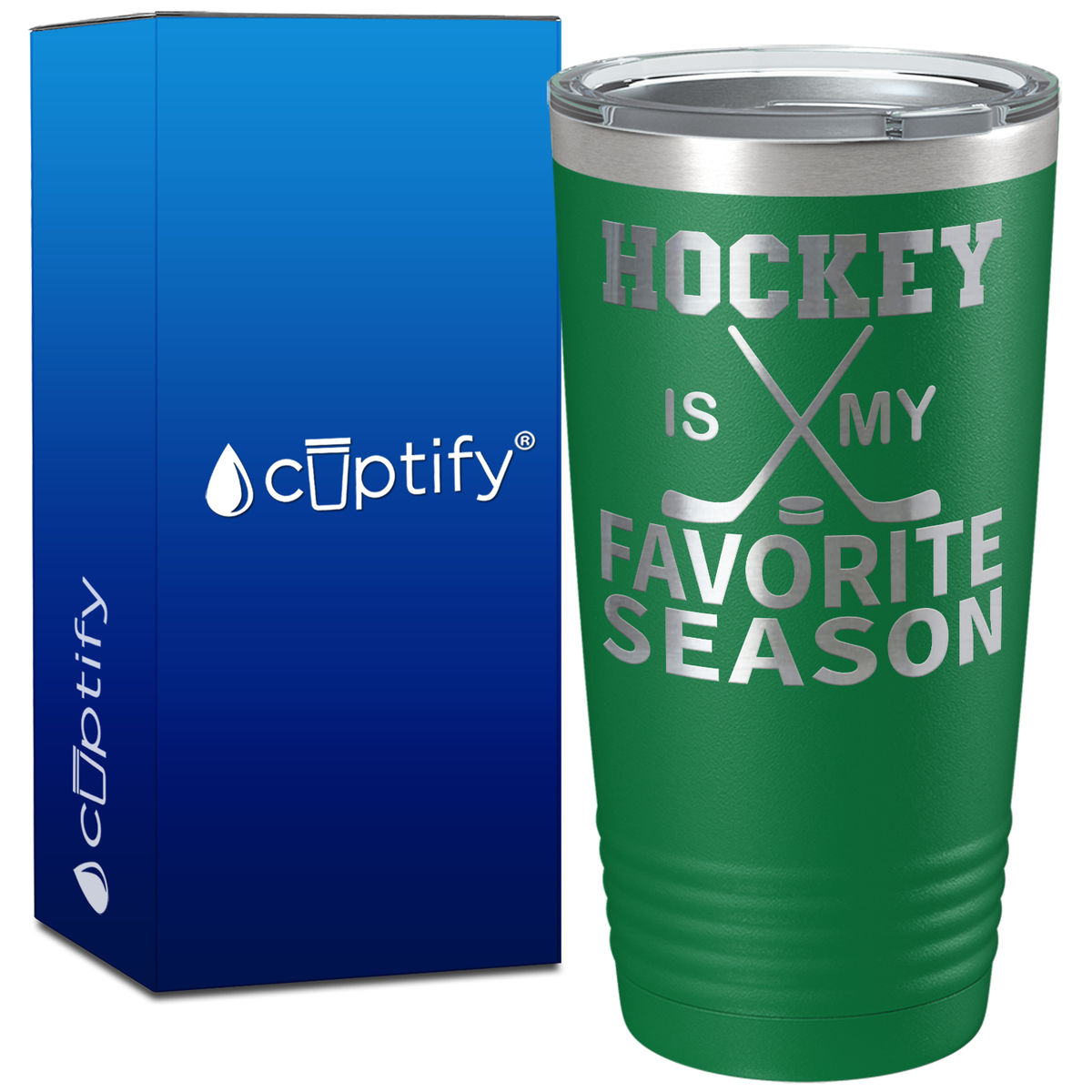 Hockey is My Favorite Person on 20oz Tumbler