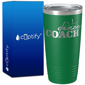 Dance Coach on 20oz Coach Tumbler