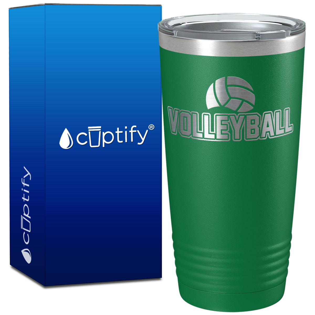 Volleyball on 20oz Volleyball Tumbler