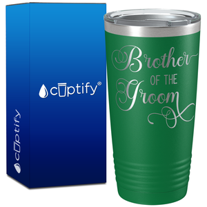 Brother of the Groom on 20oz Tumbler