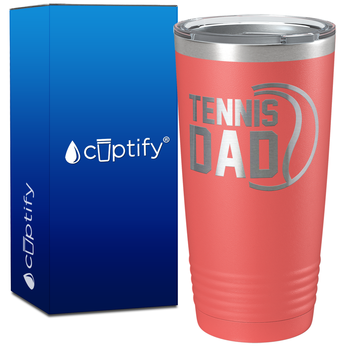 Tennis Dad on 20oz Tumbler