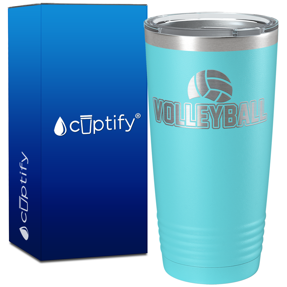 Volleyball on 20oz Volleyball Tumbler