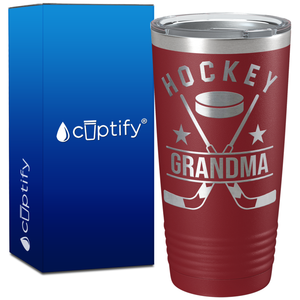 Hockey Grandma on 20oz Tumbler