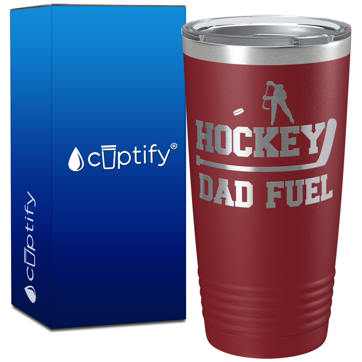Hockey Dad Fuel on 20oz Tumbler