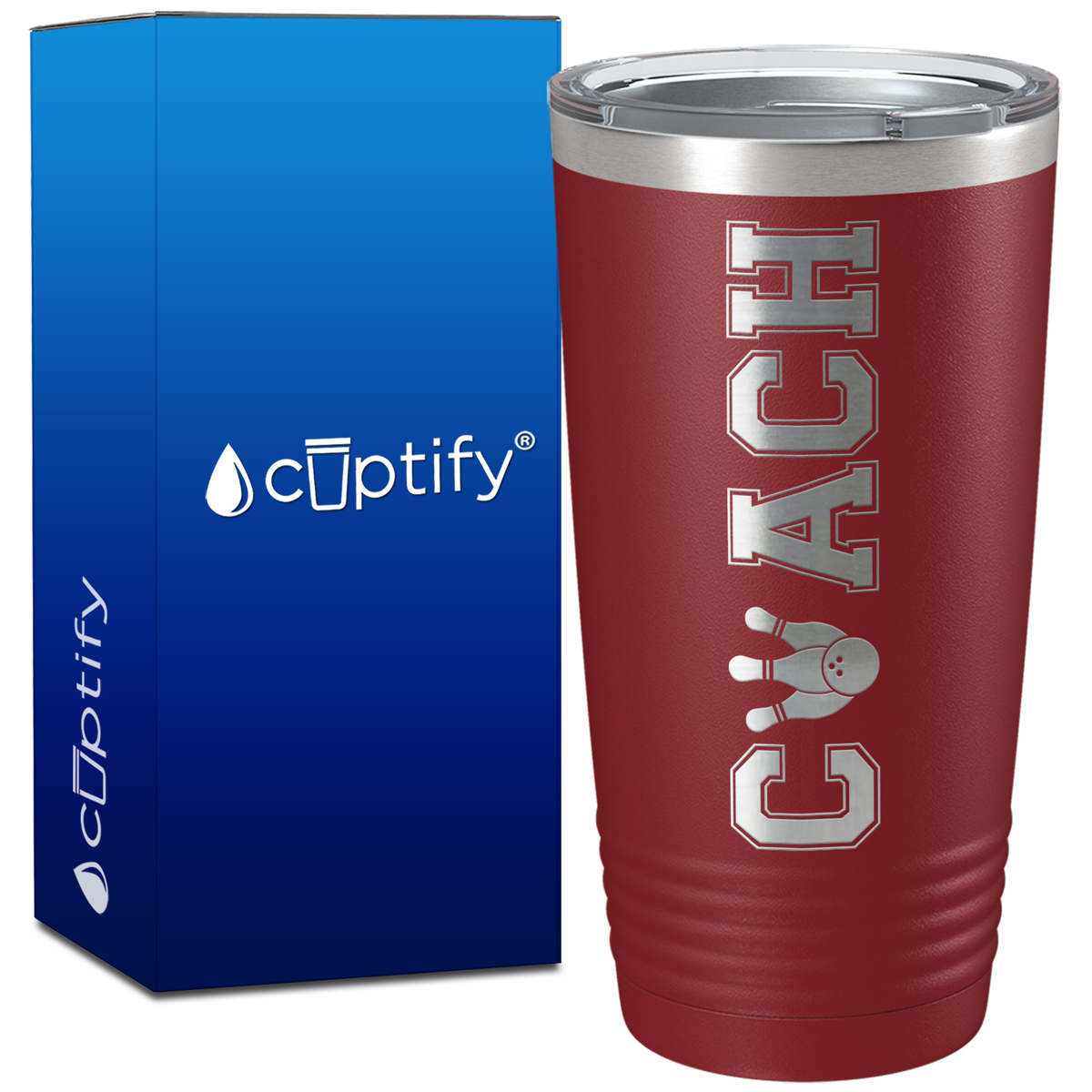 Bowling Coach on 20oz Coach Tumbler