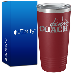 Dance Coach on 20oz Coach Tumbler