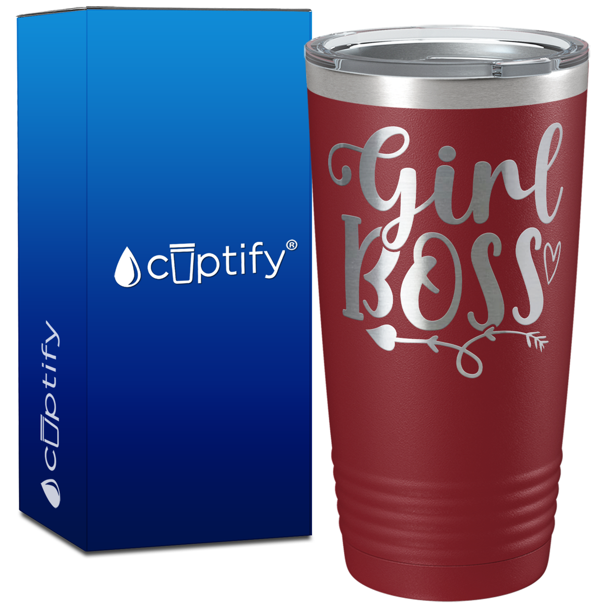 Girl Boss on 20oz Tumbler
