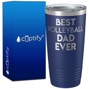 Best Volleyball Dad Ever on 20oz Tumbler