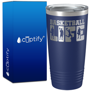 Basketball Life on 20oz Tumbler