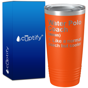 Water Polo Coach Definition on 20oz Coach Tumbler