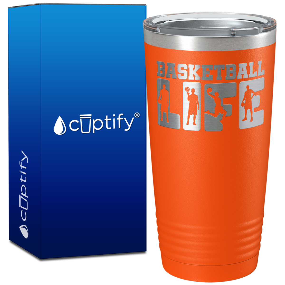 Basketball Life on 20oz Tumbler