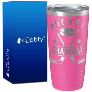 Hockey Grandma on 20oz Tumbler