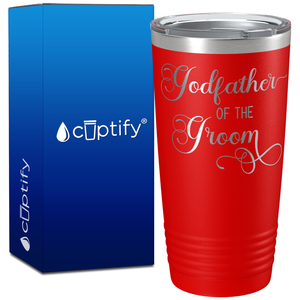 Godfather of the Groom on 20oz Tumbler