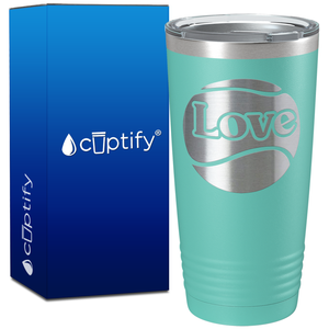 Tennis Ball Love on 20oz Tumbler