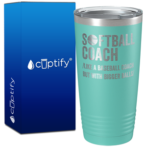 Softball Coach on 20oz Coach Tumbler