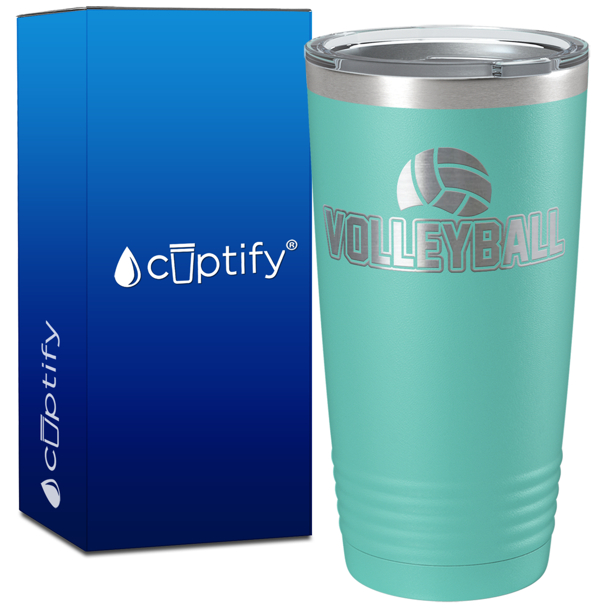 Volleyball on 20oz Volleyball Tumbler
