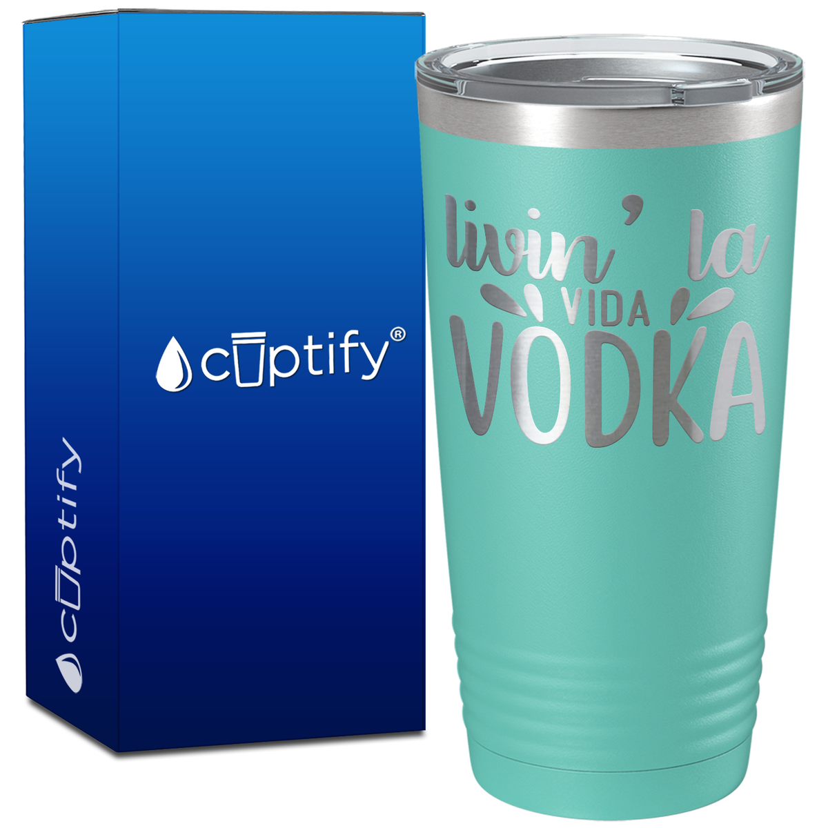 Livin La Vida Vodka on 20oz Tumbler