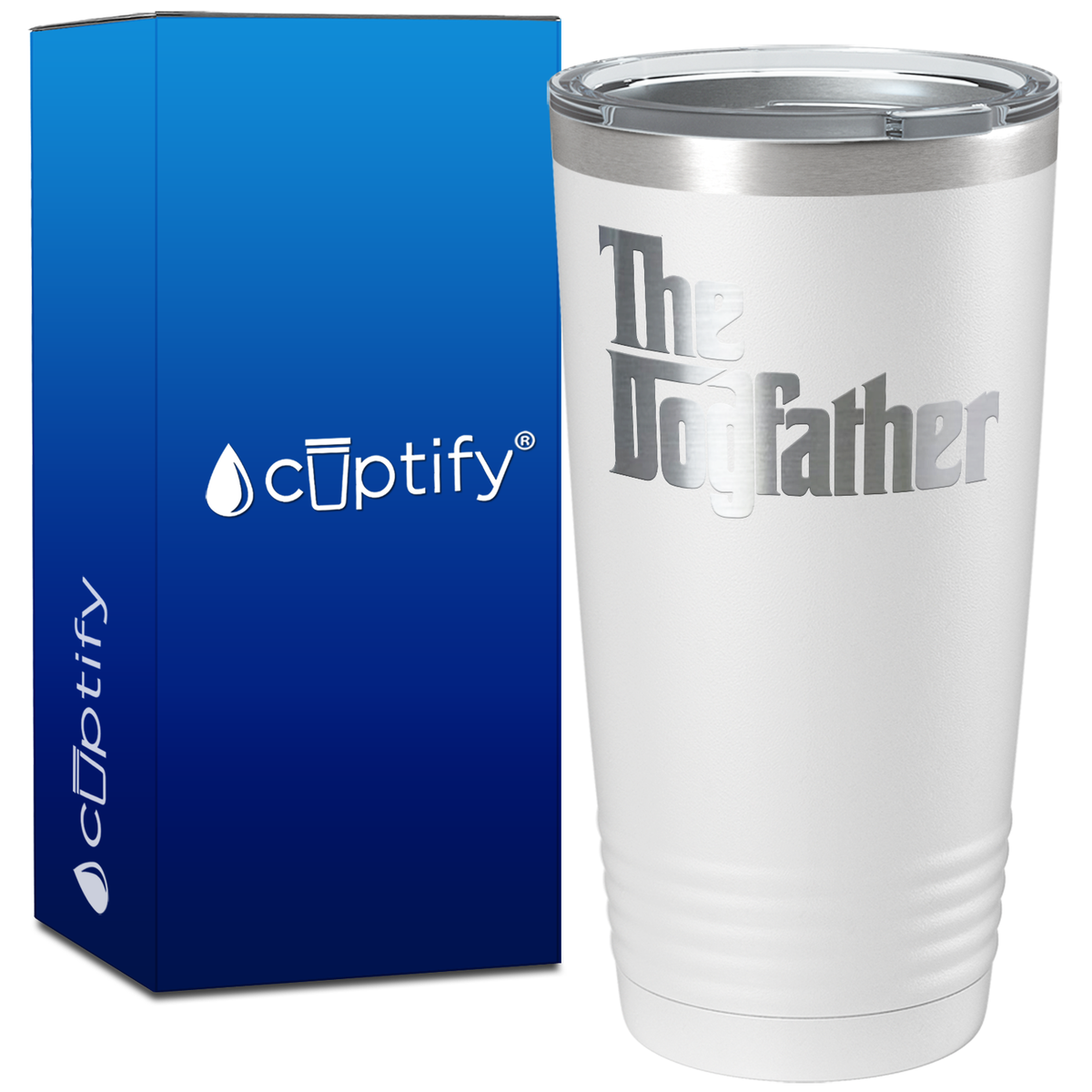The Dogfather on 20oz Tumbler