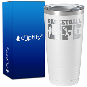 Basketball Life on 20oz Tumbler