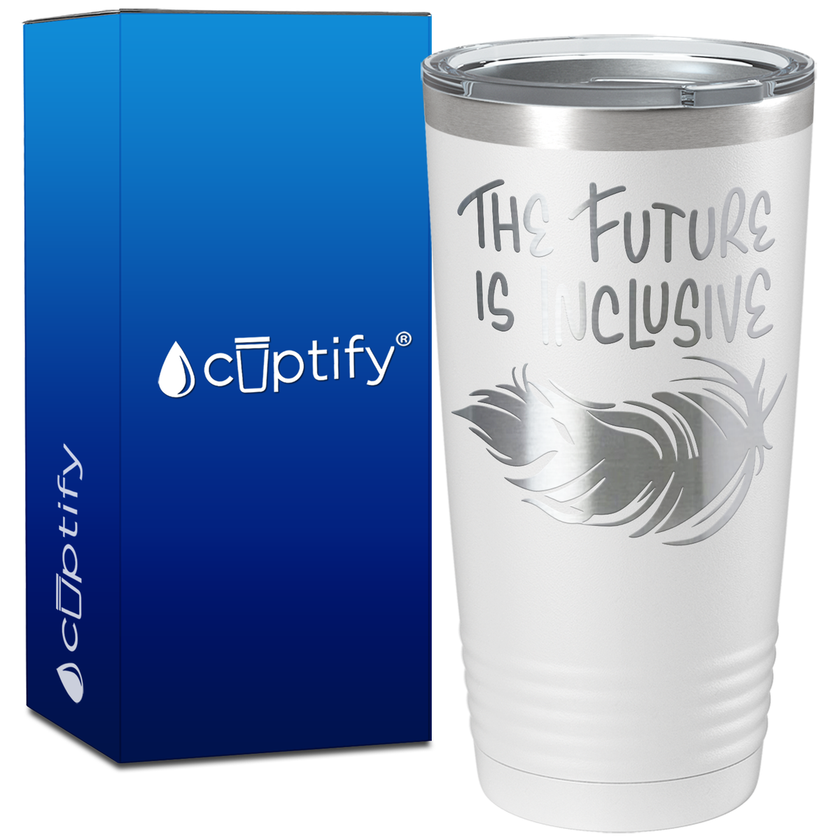 The Future is Inclusive on 20oz Tumbler
