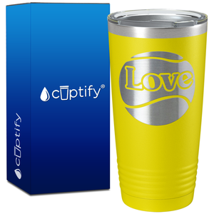 Tennis Ball Love on 20oz Tumbler