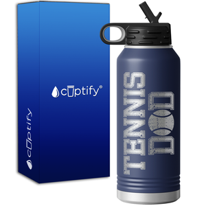 Tennis Dad 32oz Sport Water Bottle