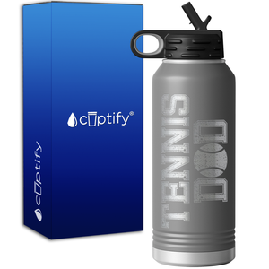 Tennis Dad 32oz Sport Water Bottle