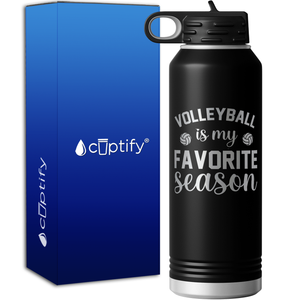 Volleyball is my Favorite Season 40oz Sport Water Bottle