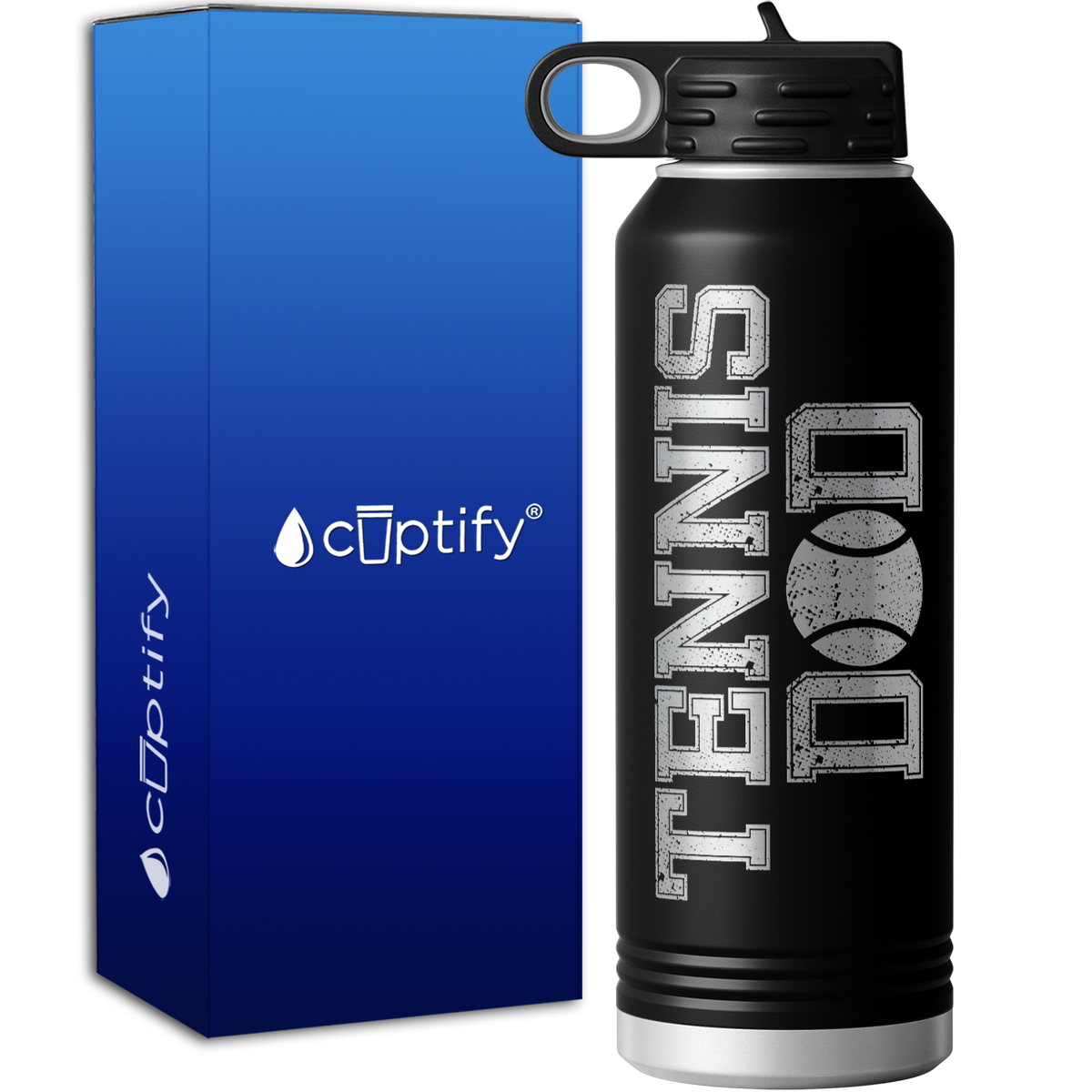 Tennis Dad 40oz Sport Water Bottle