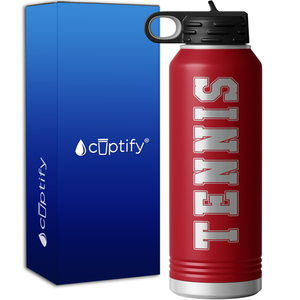 Tennis 40oz Sport Water Bottle