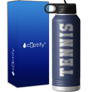 Tennis 40oz Sport Water Bottle